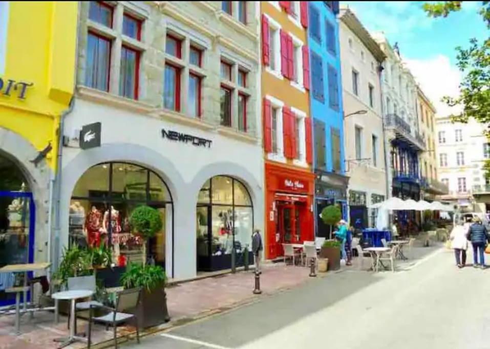 Appartement T2 Avec Vue Chateau Carcassonne Bagian luar foto